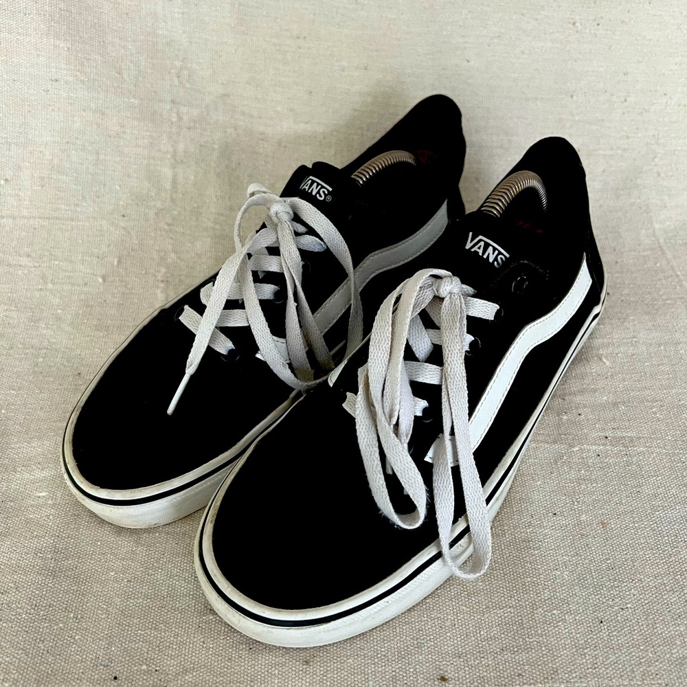 Classic Vans with Box - Women’s Size 9 - Black & White